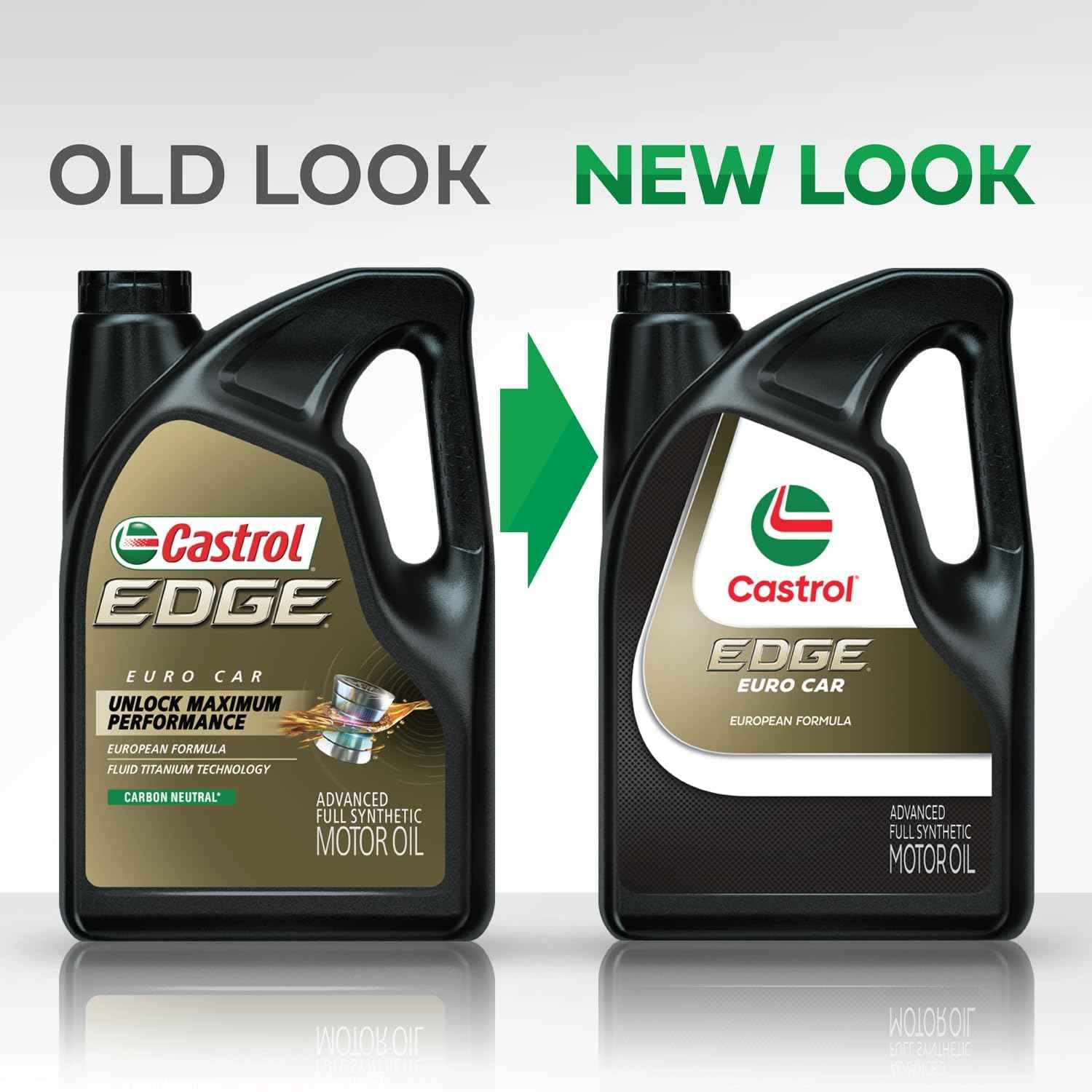 Castrol Edge Euro 0W-40 A3/B4 Advanced Full Synthetic Motor Oil, 5 Quarts