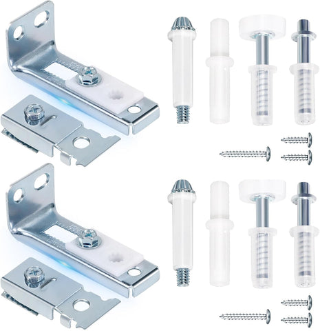 Bifold Door Hardware Repair Kit, 2-Pack Bifold Closet Door Hardware Kit Folding Door Hardware Repair Replacement Tool Kit