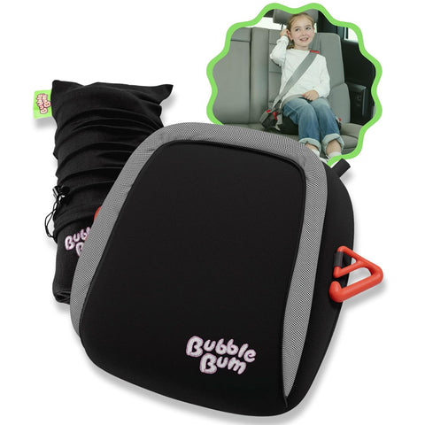 BubbleBum Inflatable Travel Booster Car Seat, Narrow Backless, 40-110 lbs