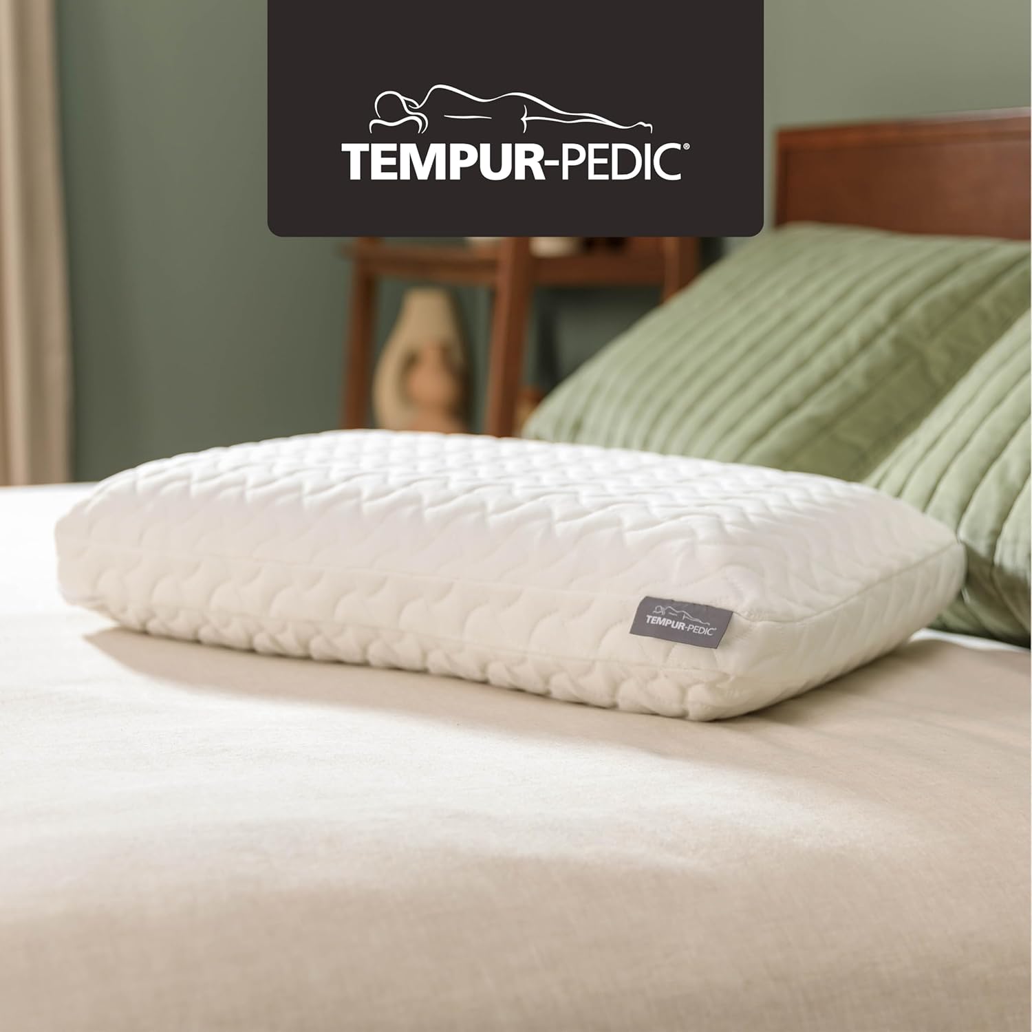 Tempur-Pedic TEMPUR-Cloud Pillow for Sleeping, Standard, White
