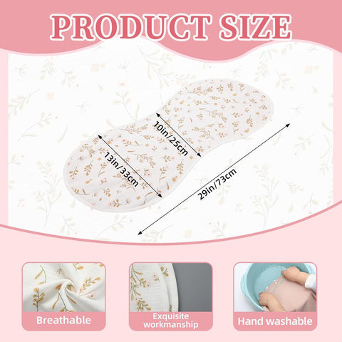 Hahafelt 3 Pcs Baby Changing Pad Liners,Print Style,Beige