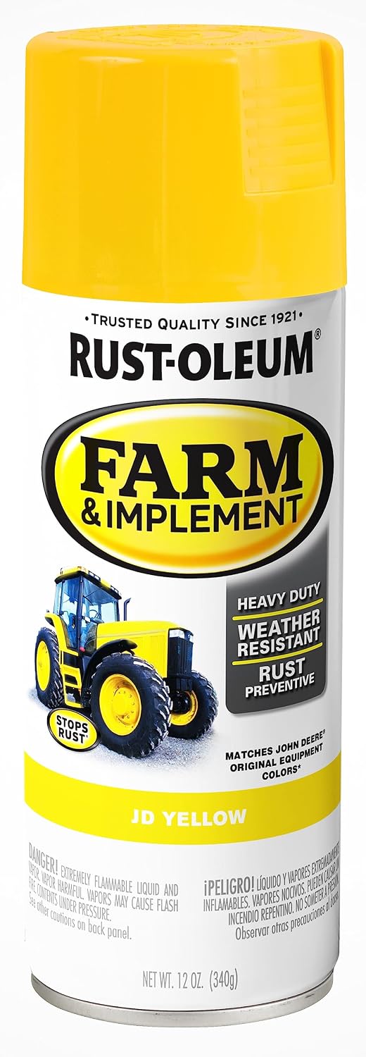 Rust-Oleum Farm & Implement JD Yellow Spray Paint