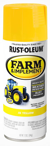 Rust-Oleum Farm & Implement JD Yellow Spray Paint