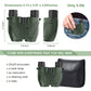 20X25 Compact Binoculars for Adults and Kids,Large Eyepiece Waterproof Binocular，Easy Focus Small Binoculars for Bird Watching,Hiking and Concert, Green