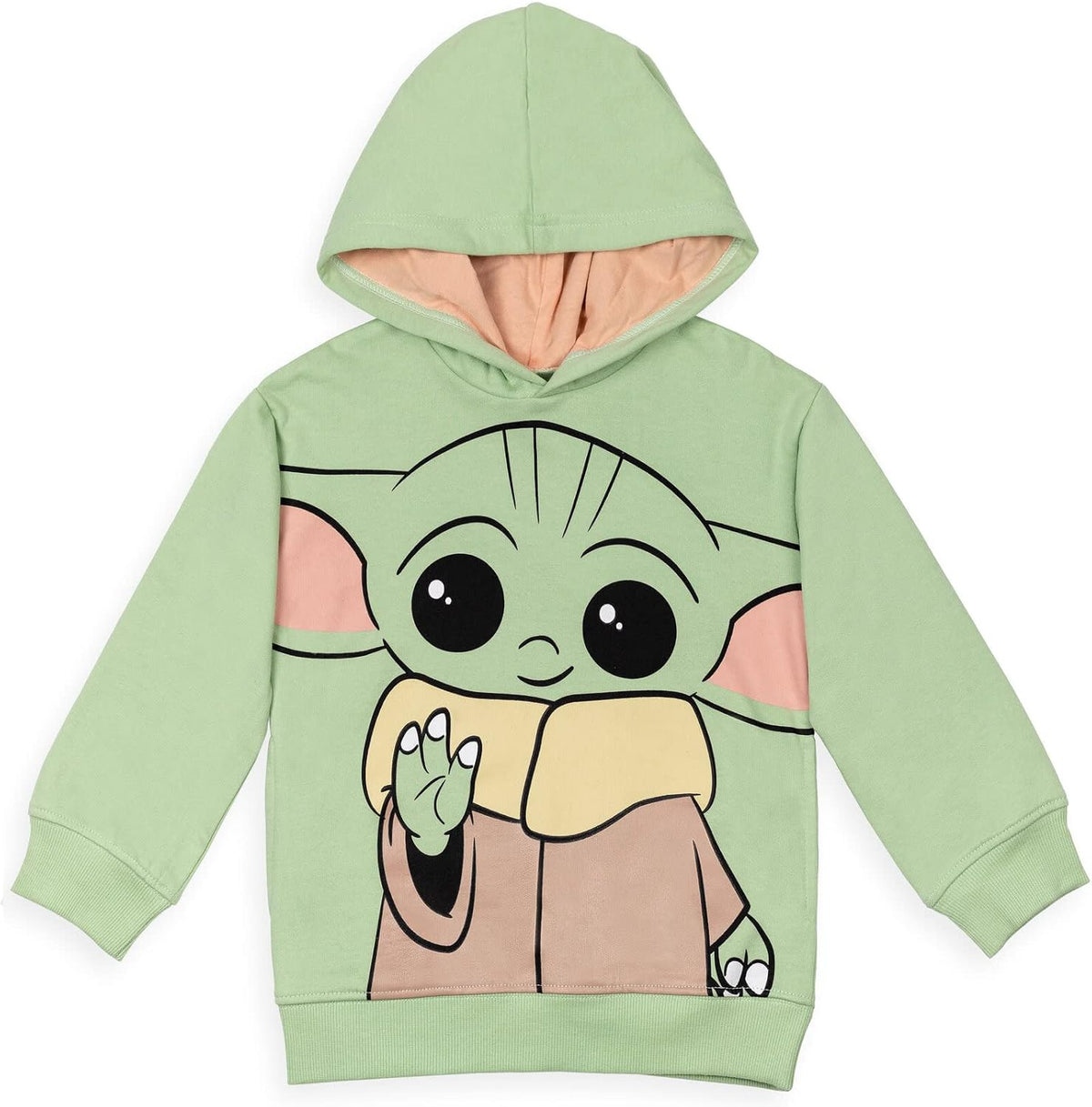 STAR WARS The Mandalorian Fleece Hooded Sweatshirt Little Kid to Big Kid