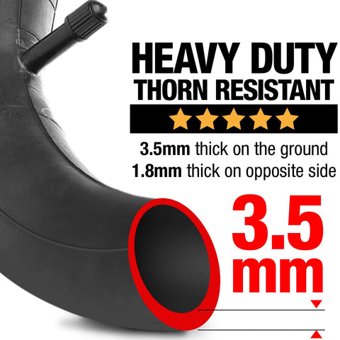 16 x 1.5/1.75 Stroller Tire Tube Heavy Duty - Thorn Resistant Inner Tube for All BOB Revolution Strollers, Sport Utility, Ironman & Alterrain [2-Pack] BOB Stroller Tire Replacement
