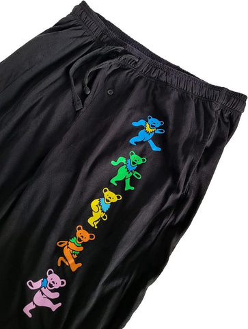 Ripple Junction Grateful Dead Men's Lounge Pants & Sleep Pajama Bottoms w/Pockets Drawstring Closure Officially Licensed