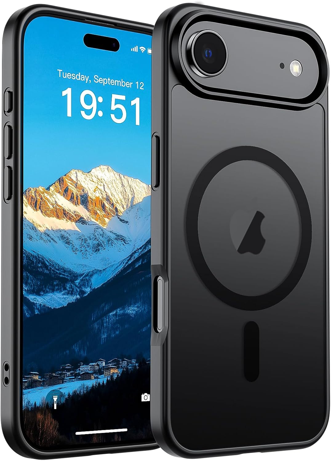 SUPFINE Magnetic for iPhone Air Case Black