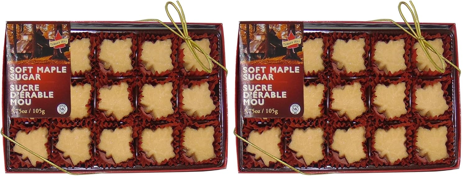 Turkey Hill Sugarbush Mouth Watering Maple Sugar Candy, 15 pieces (Pack of 2)