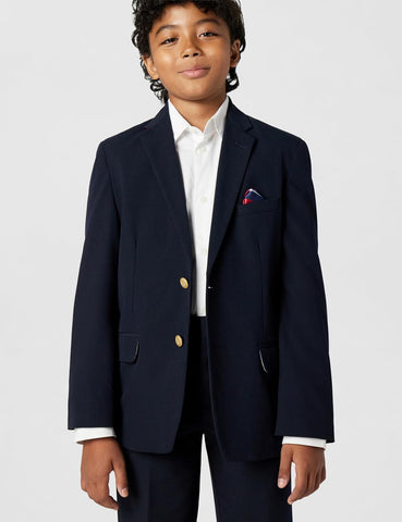 Izod Boys' Brass Button Blazer Jacket