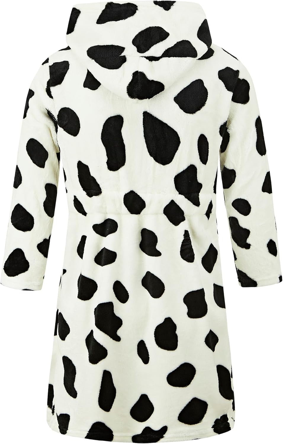 Kids Hooded Bathrobe Flannel Pajamas Dressing Gown for Boys Girls