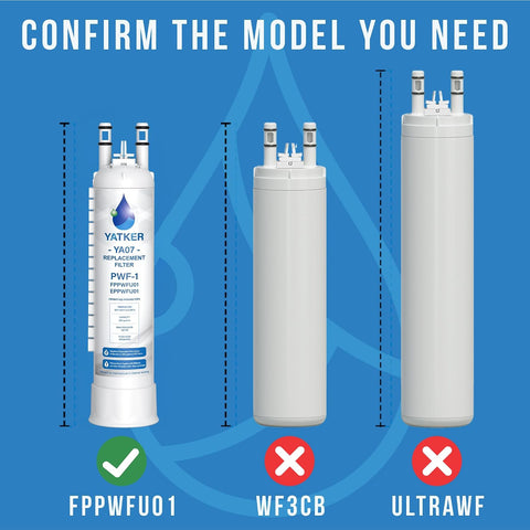 FPPWFU01 Water Filter Replacement (2 Pack)