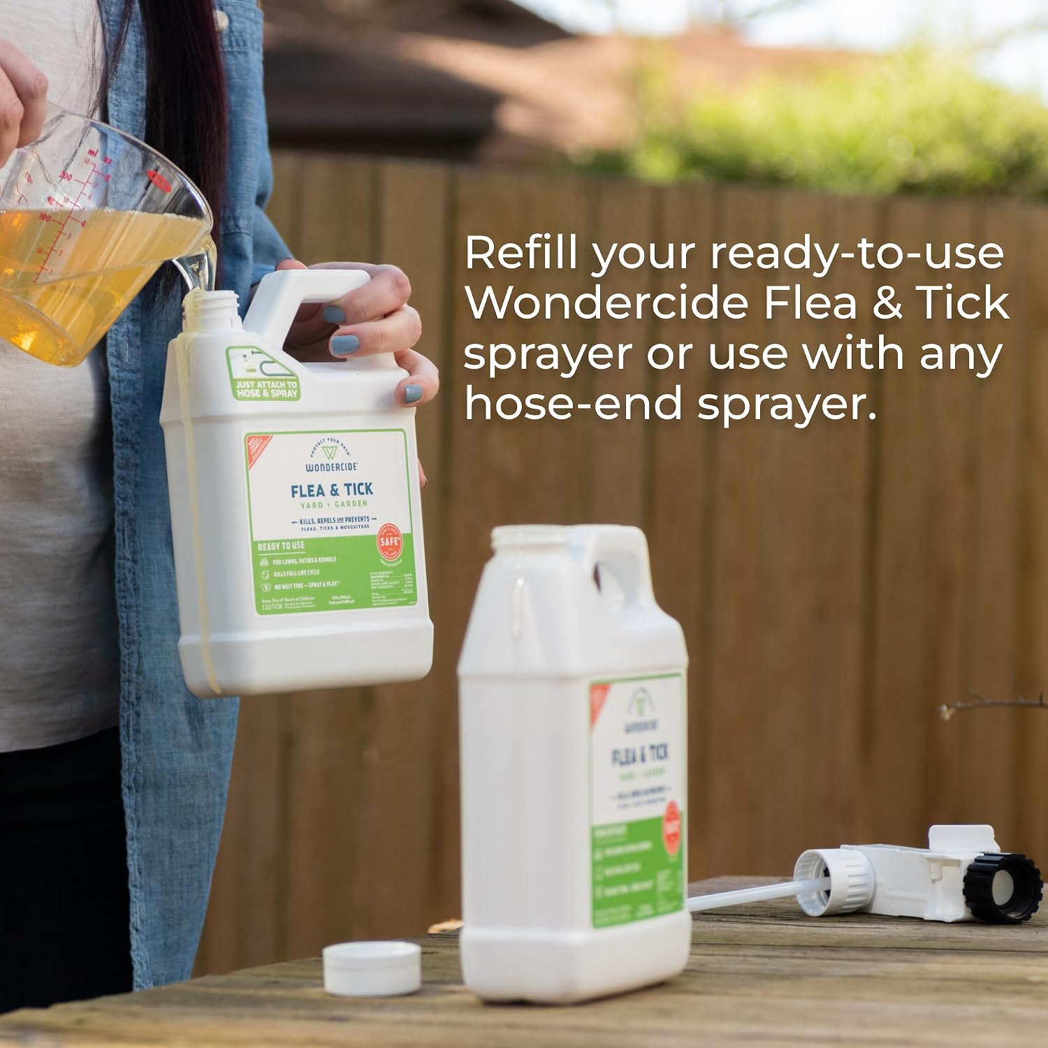 Wondercide - Flea and Tick Spray Concentrate for Yard and Garden - 32 oz