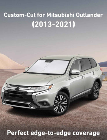 EcoNour Windshield Sunshade Compatible for Mitsubishi Outlander 2013-2021