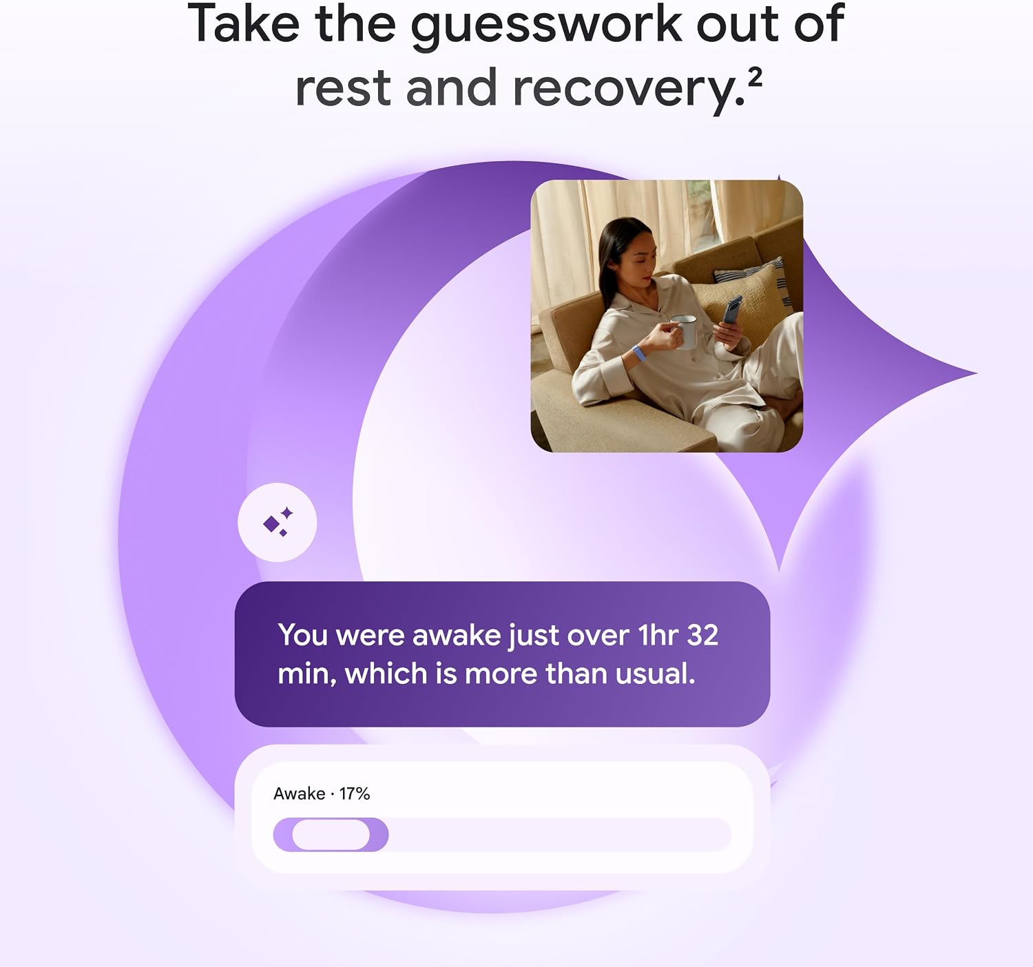 Fitbit Google Air - Screenless Activity Tracker - Obsidian