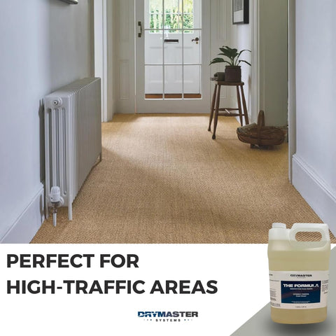 DryMaster Systems THE FORMULA High Traffic Carpet Cleaning Solution for Professional and Commercial Use - 1 Gallon