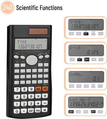 Mr. Pen- Scientific Calculators, 24 pcs, 2 Line Calculator for School
