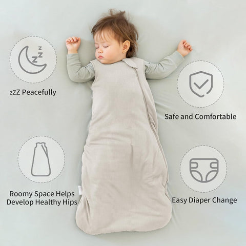 BubblePanda Rayon Made from Bamboo Sleep Sack 18-24 Months 1.0 Tog Baby