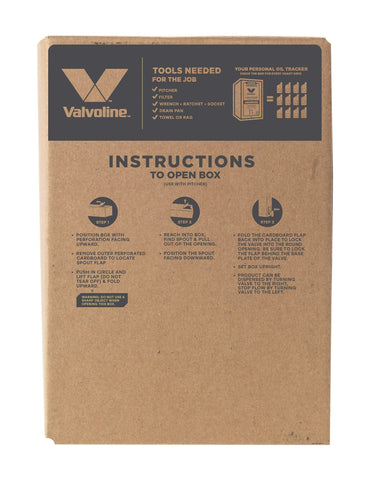 Valvoline Advanced Full Synthetic 0W-20 12 QT Garage Box