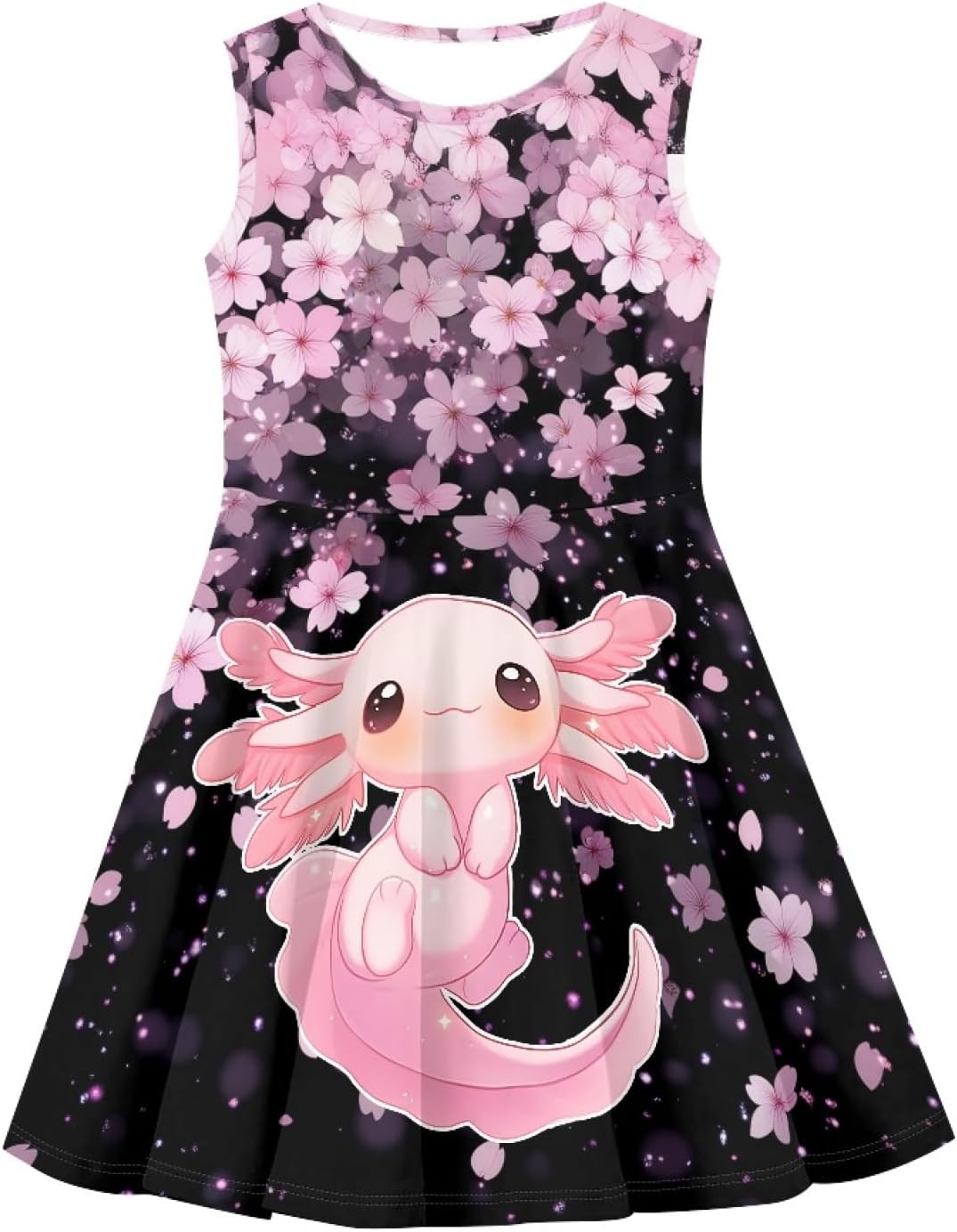 Kids Casual Dress for Girls Cute Outfits Sleeveless Clothes Size 3-16