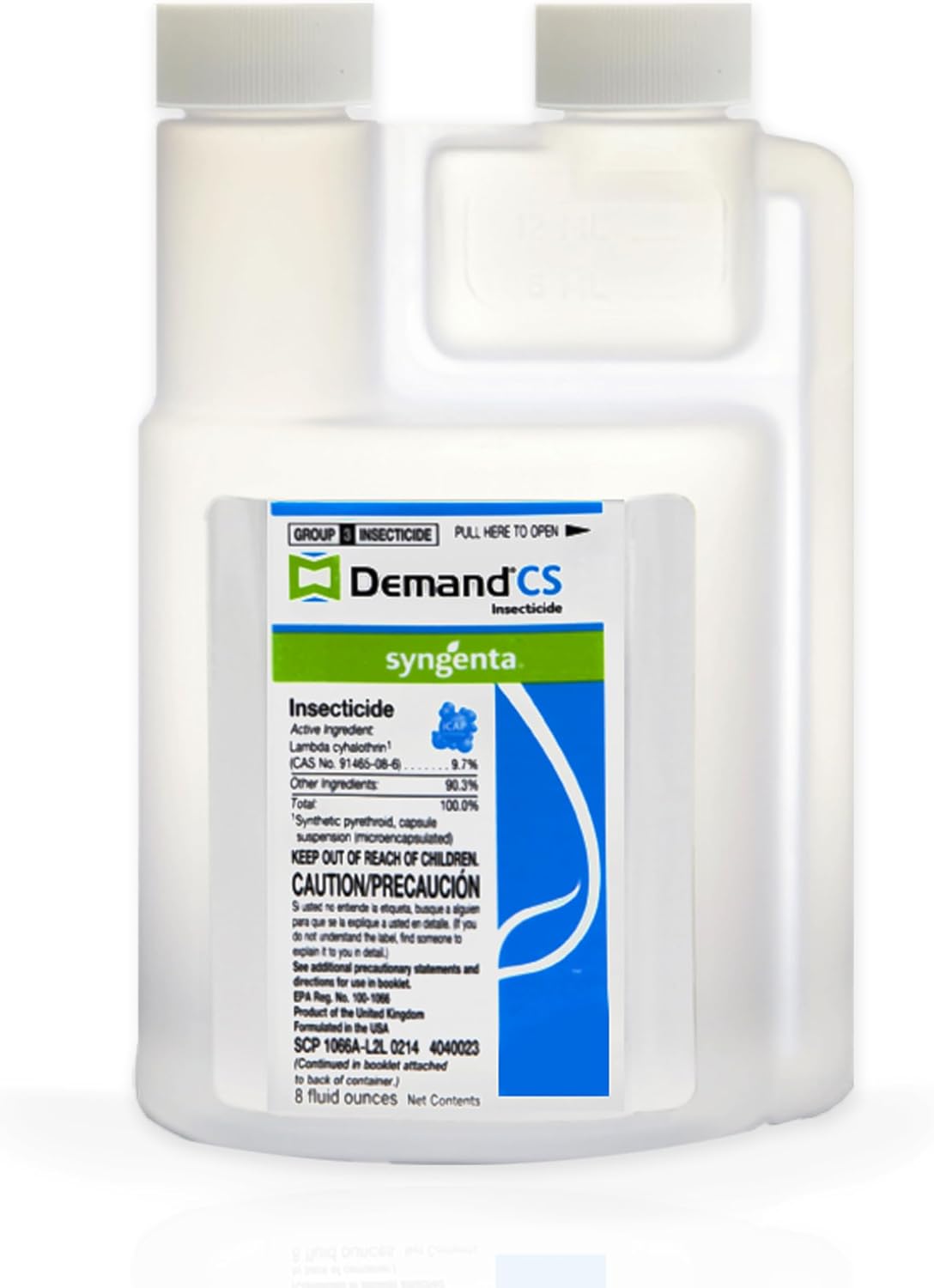 Syngenta 73654 Demand CS Insecticide, 8oz, Beige