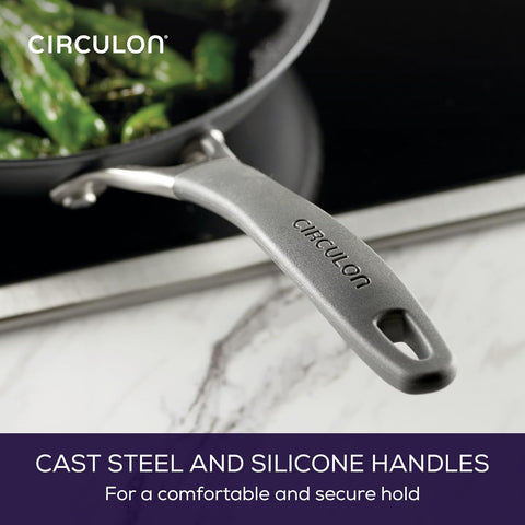 Circulon A1 Series Nonstick Frying Pan Set, 2-Piece, Graphite