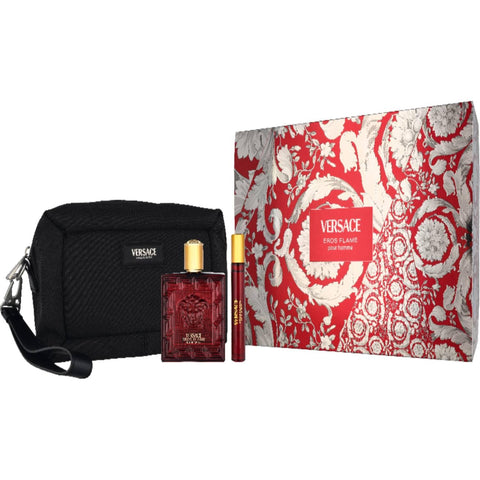 Versace Eros Flame Eau De Parfum Spray for Men, 3.4 Ounce