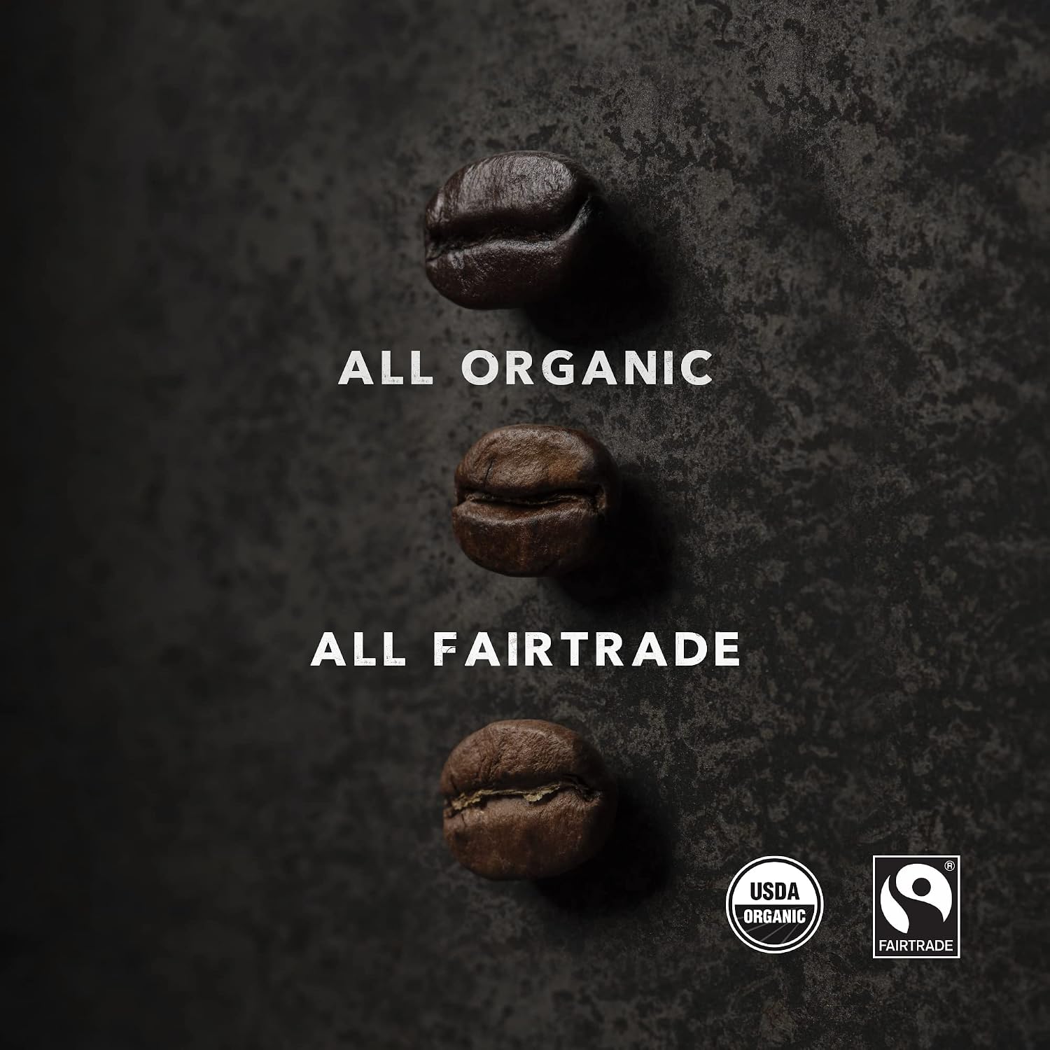 Kicking Horse Coffee 454 Horse Power, Dark Roast, Ground, 284 g (Pack of 6) - Certified Organic, Fairtrade, Kosher