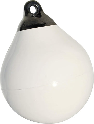 Taylor Made 1149 Tuff End Buoy, White, 18" Diameter, 57" Circumference