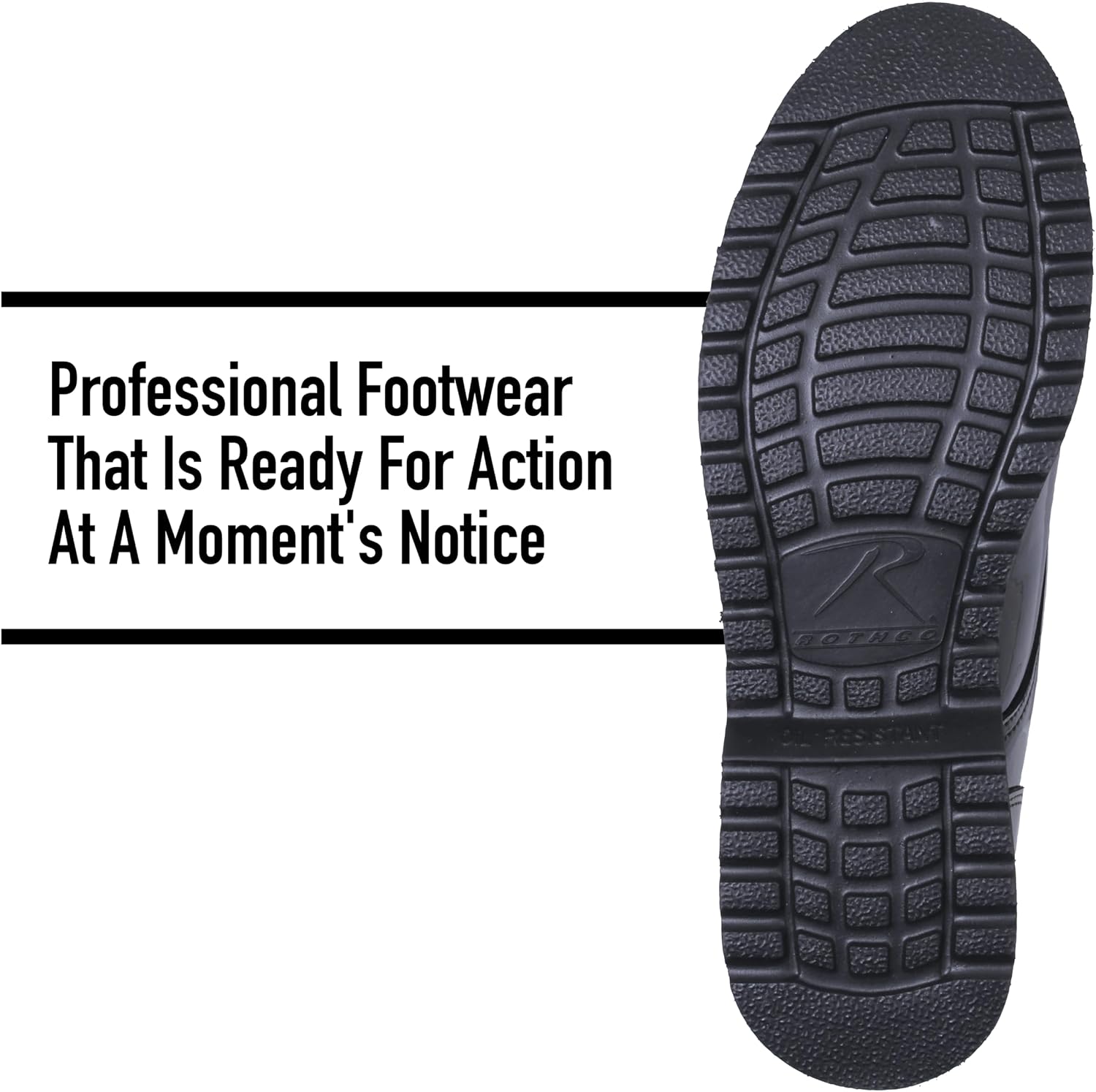 Rothco Uniform Oxford Dress Work Shoe