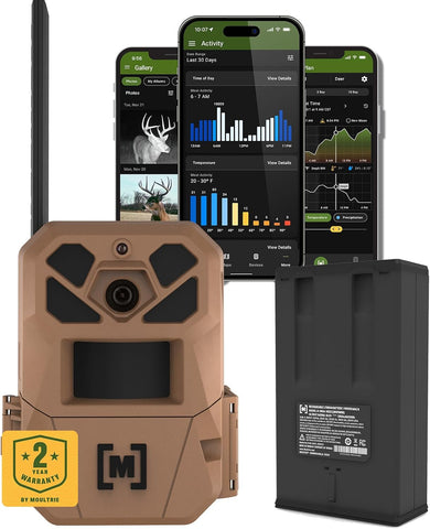 Moultrie Edge 3 Cellular Trail Camera with PowerMag Battery - 40MP