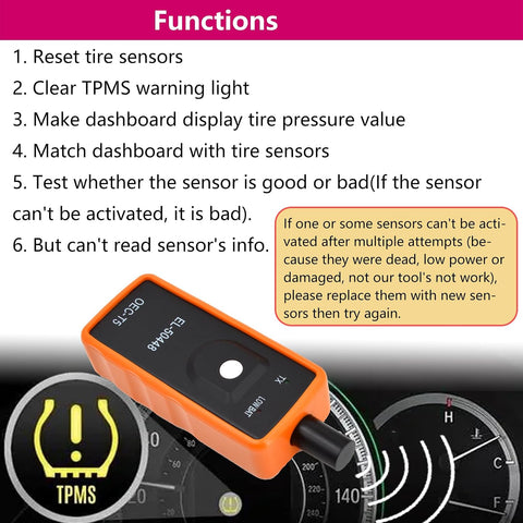 2026 Version EL-50448 GM TPMS Relearn Tool Chevy TPMS Relearn Tool for GM