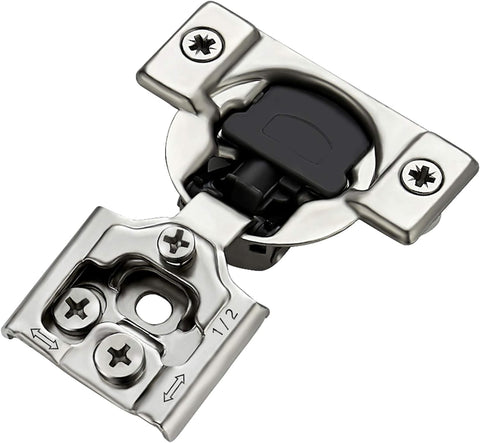 Soft Close Hinges for Kitchen Cabinet Hinges, 1-3/8 Inch Overlay, 10 Pack