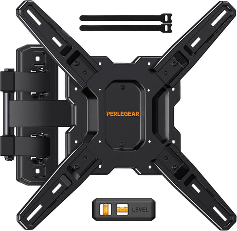 Perlegear Full Motion TV Mount for 26–65 inch TVs up to 82 lbs
