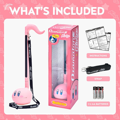 Otamatone Deluxe Kirby Japanese Electronic Synthesizer Musical Instrument