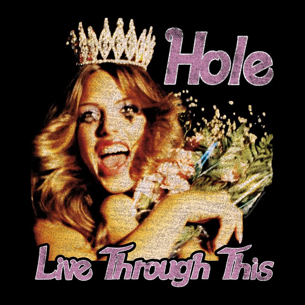 American Classics Hole Live Through This Black Band T Shirt Black