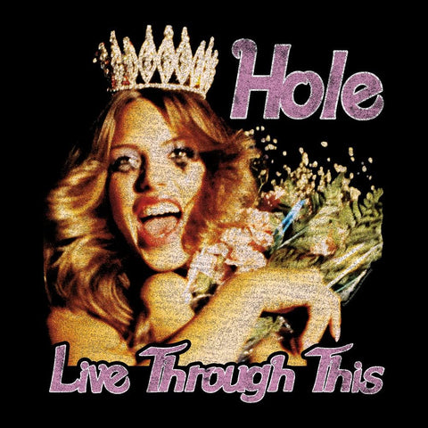 American Classics Hole Live Through This Black Band T Shirt Black