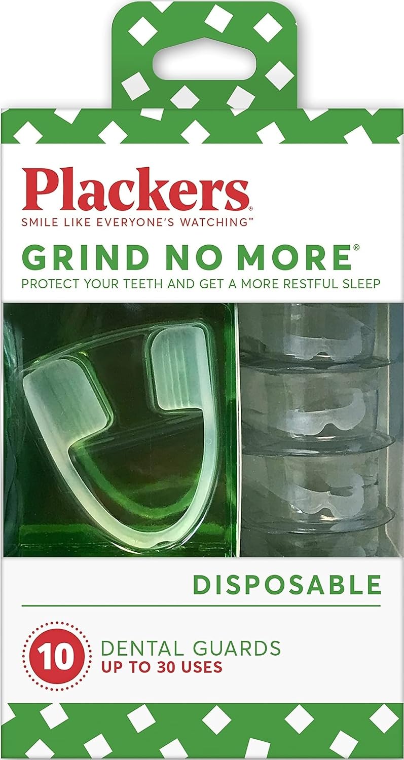 Plackers Grind No More Night Guard, Ready-to-Wear, 10 Count