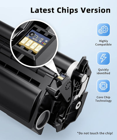 138A with Chip Black Toner Cartridges Replacement for HP Pro 3001dw Toner
