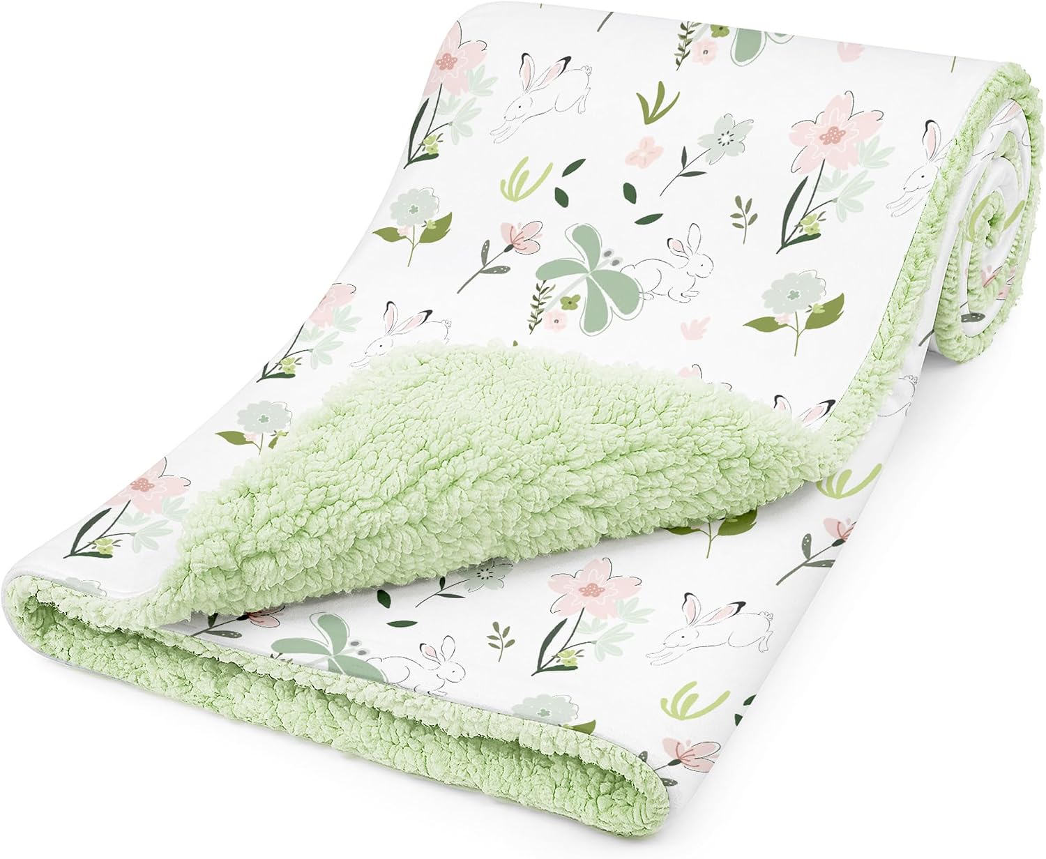 Fleece Baby Blankets for Boys & Girls, Infant Toddler Blanket