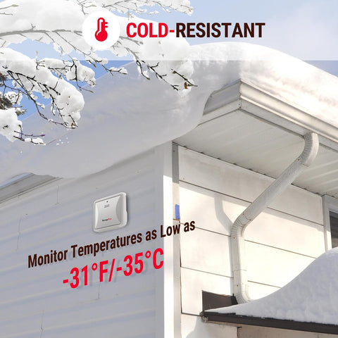 TempPro TempAir 500 FT Indoor Outdoor Thermometer Wireless & Remote Sensor