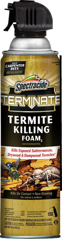 Spectracide Terminate Termite Killing Foam 16 Oz, Indoor & Outdoor