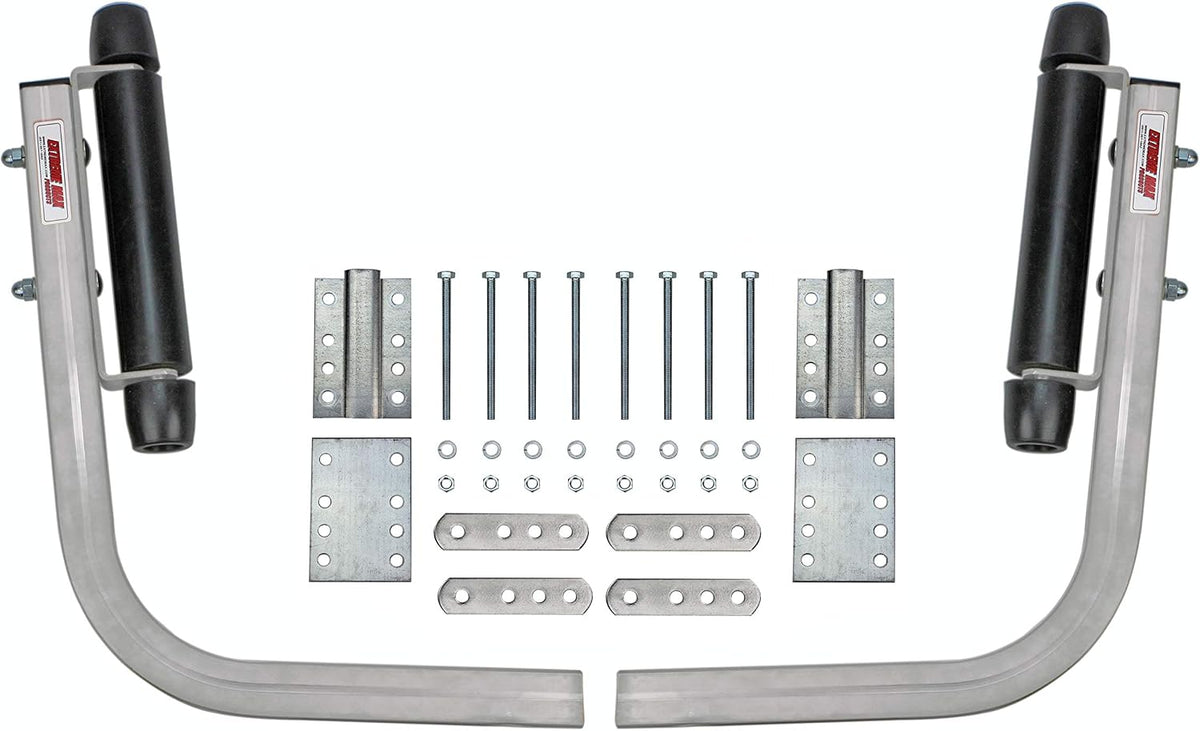 Extreme Max 3005.3822 Heavy-Duty Roller Guide-On System