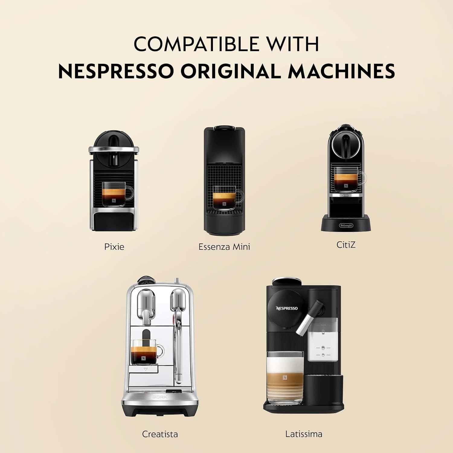 Nespresso Original, Variety Pack, 50-Count Espresso Coffee Pods | Capsules Medium and Dark Roast Pack of 1 Brews 1.35oz