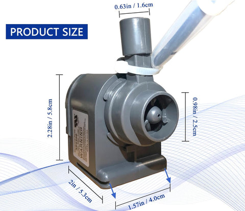 AP1200 AC120V Commercial Large Flow Water Pump Compatible with Ice Maker