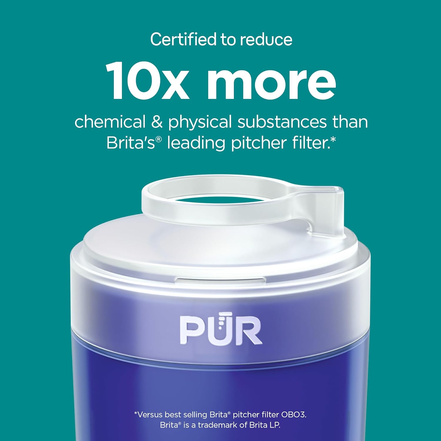 PUR PLUS Faucet Mount Replacement Filter 2-Pack, Lead Reduction, RF99992