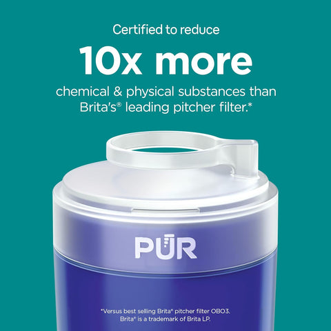 PUR PLUS Faucet Mount Replacement Filter 2-Pack, Lead Reduction, RF99992