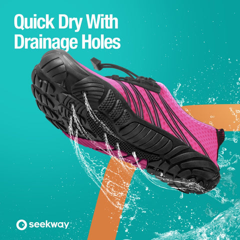 SEEKWAY Water Shoes Men Women Adult Quick-Dry Aqua Sock Barefoot for Beach Swim River Pool Lake Hiking Kayaking Surfing