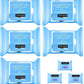 Neutrogena Makeup Remover Cleansing Towelettes, Daily Face Wipes to Remove Dirt, Oil, Makeup & Waterproof Mascara, 25 ct (5 pack + 3 Bonus Pouches)