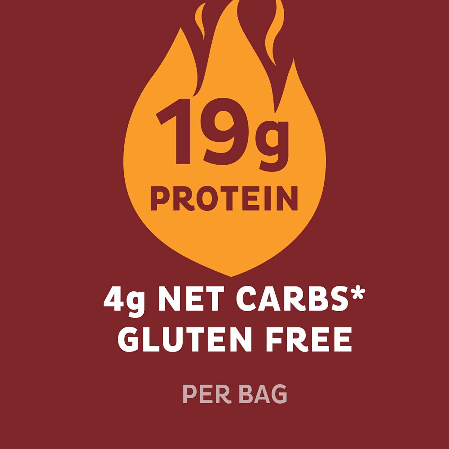 Quest Nutrition BBQ OG Protein Chips, 19g Protein, 1.1 oz Bags, 12 Count | 4g Net Carbs, Gluten Free, High Quality Protein, Baked Crunch, Bold Smoky-Sweet BBQ Flavor, Individually Wrapped 1.1oz Bags